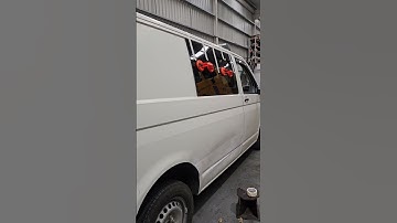 Side window vw t5 #vw #campervanconversion #windows #vwt5