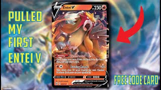 I got ENTEI V from Pokémon’s newest set!!