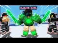 I Became A *Egirl And Carried Noobs* In Roblox BedWars