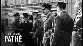 American Troops Inspection And On March (1914-1918)