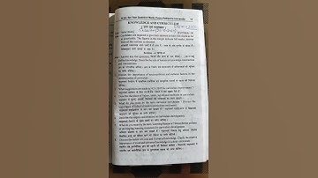 PATLIPUTRA UNIVERSITY PATNA B.ED 2 ND YEAR COURSE 8 KNOWLEDGE & CURRICULUM QUESTIONS (2018-20) PAPER