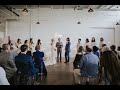 Lauren + Michael - Modern, Minimal Wedding