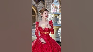 Bộ sưu tập váy cưới mới nhất cho cô dâu 2023 @aocuoiluckyanhvaem #Shorts