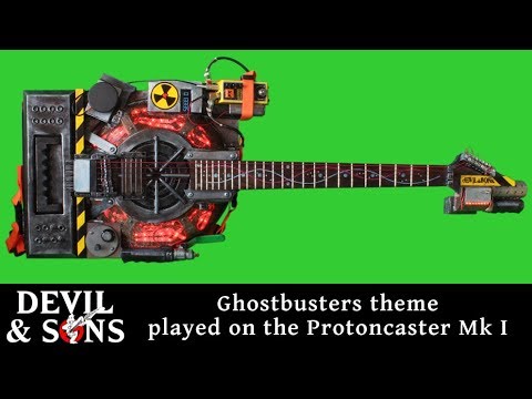 Ghostbusters theme played on the Devil & Sons Protoncaster Mk I