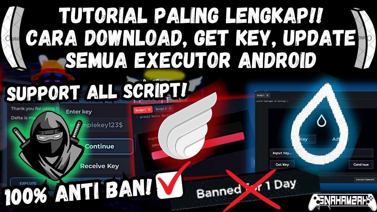  tutorial cara update get key semua executor android delta hydrogen