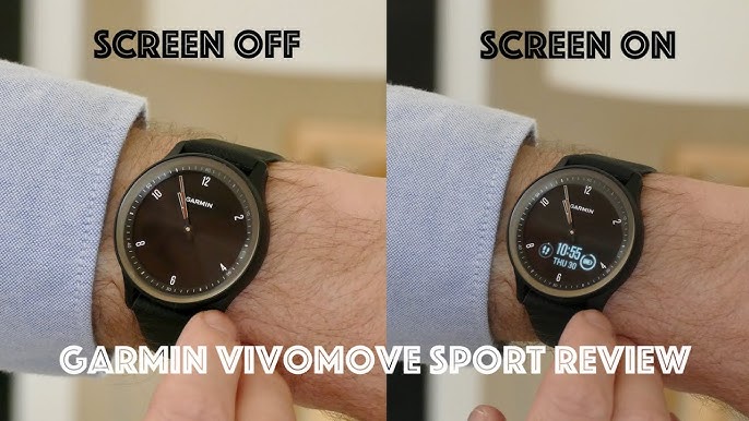 Garmin Vivomove Sport Review: A Hybrid Smartwatch that Covers the Basics -  YouTube