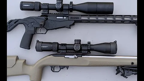 Ruger Precision Rimfire with ER Shaw Match Barrel vs 10/22 Accuracy Comparison