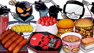 Mukbang Animation Friday Night Funkin Tankman Whitty ฉบับสมบูรณ์ 03