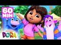 Dora's Fiesta for Music Day! #2 🎶 60 Minutes of Songs &amp; Dances | Dora &amp; Friends