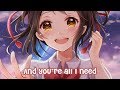 Nightcore - Never Be The Same - (Lyrics)