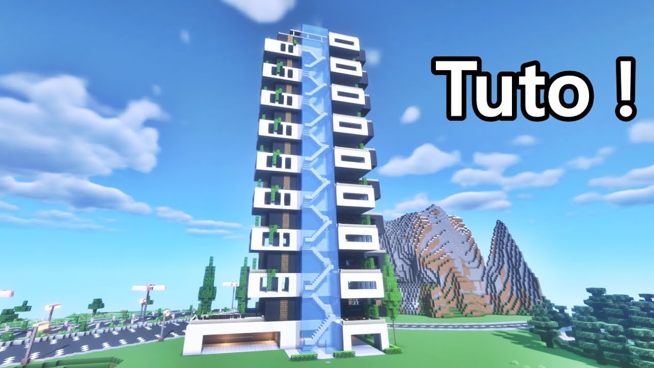 tuto tour moderne minecraft