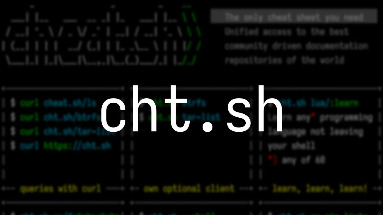 Browse Tons of Code Documentation Right In Your Terminal - YouTube
