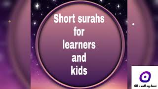 Learn and memorize surahs in English| SALAH | NAMAZ | SHORT SURAH  @alliswellmydear screenshot 2