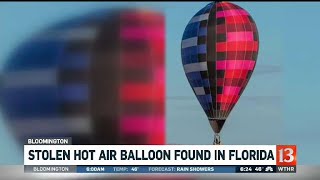 Stolen Hot Air Balloon Found