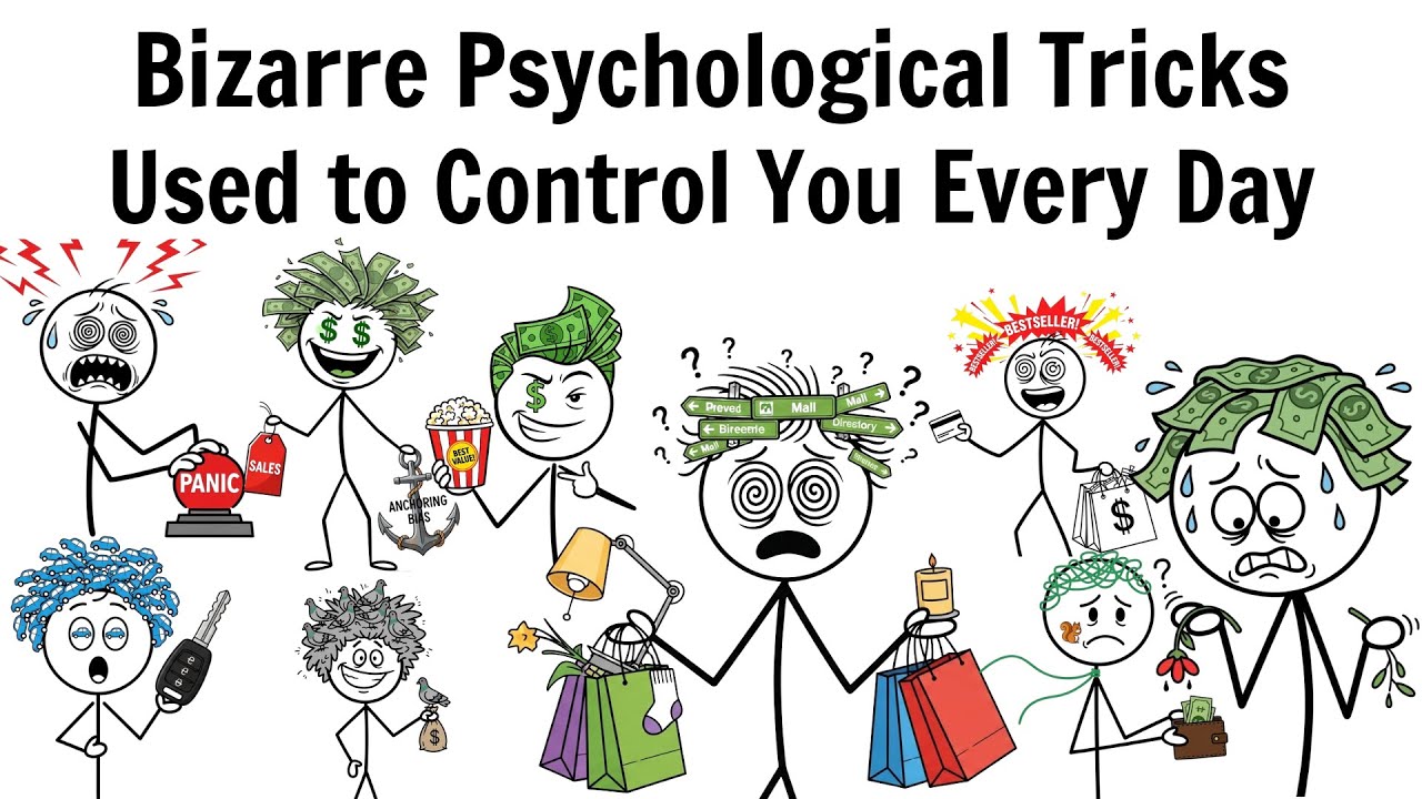 Bizarre Psychological Tricks Used to Control You Every Day