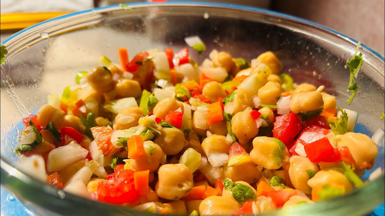High Protein Salad| Kabuli chana salad recipe|Chana Salad Recipe|chickpee Salad| Gram Salad|