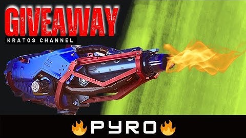 🎁GIVEAWAY 7X PYRO🎁 Sức mạnh thật khủng khiếp ở khẩu súng titan lửa mới | War Robots 9.9.9 #WRwinPyro