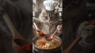 ASMR Deep & Earthy Stamina Soup! 🐟 Cat Chef Sedol Makes Korean Mudfish Soup(Chueo-tang)🍲🐾#KoreanFood