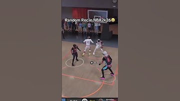 Random rec is torture in NBA2k26😭 #nba2k #2kcommunity #viral #funny