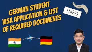 German Student Visa Application & List of Required Documents