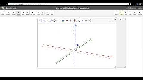 How to Insert a 3D GeoGebra Graph into any Graspable Math Canvas