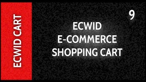 Web Design Tutorials for Xara Web Designer 9 Premium Lesson 129: Embed Ecwid Shopping Cart