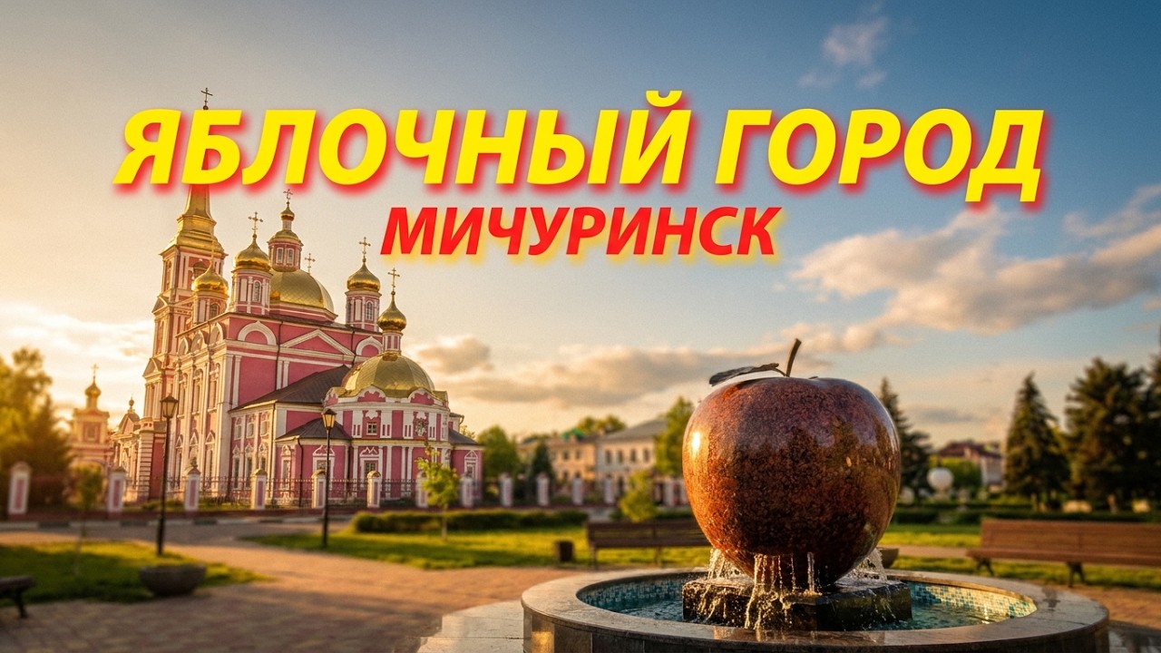 Яблочный город. Мичуринск. Тамбовская область.
