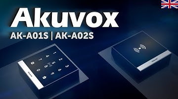 🔵 AKUVOX | Access Controls with Cloud Connection (AK-A01S y AK-A02S)