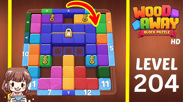 Wood Away Level 204 Solution Walkthrough