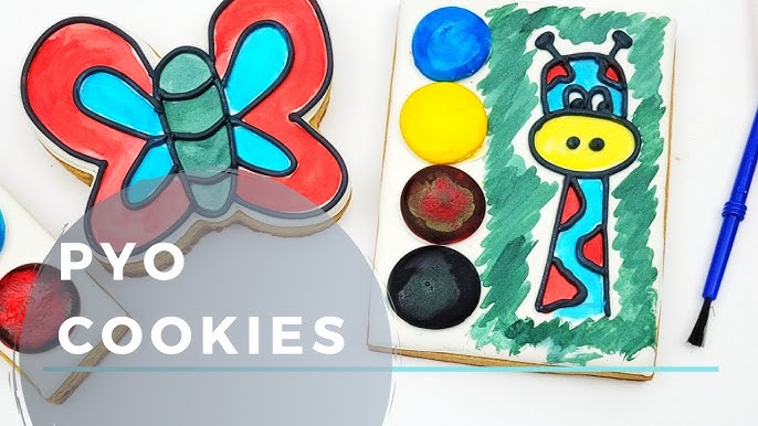 How to make PYO cookies using the sweetest tiers stencil holder 