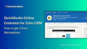 QuickBooks Online extension for Zoho CRM Part-1: How to get it from Marketplace
