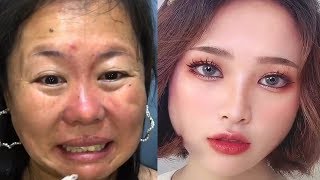 Asian Makeup Tutorials Compilation 2020 - Basic makeup guide / part52