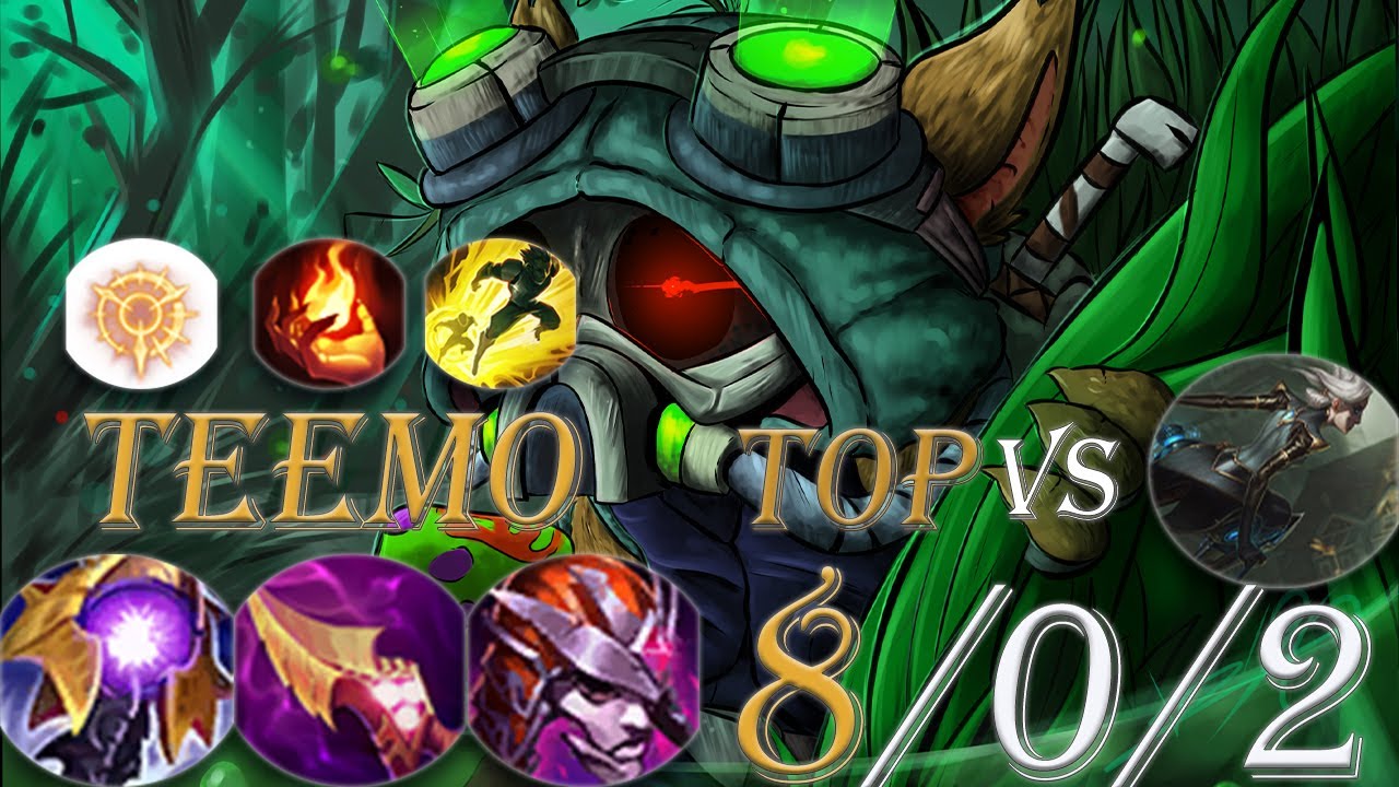 Teemo Vs Camille Top. PTA Still The Best Rune For Teemo, They Were Raging After The Game