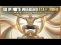 The title is: 40 Minute Weekend Fat Burner – Ultimate Low-Impact Cardio (FULL BODY)