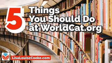 5 Things you should do at WorldCat