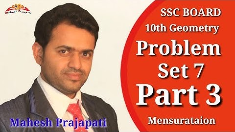 10th Geometry Problem Set 7 Part 3 | Menstruation | Mahesh Prajapati
