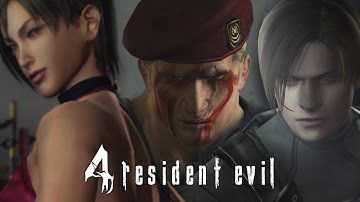 Resident Evil 4 (Switch) Leon & Ada Vs Krauser | All Jack Krauser Boss Battles