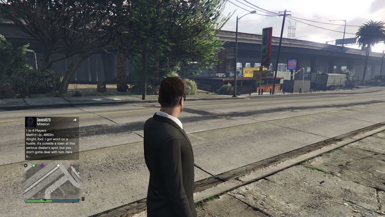 NPC runs into fire truck. Watch out lady….#gta #gtaonline #gaming 