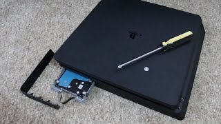 Tutorial: How to Change PS4 Slim Hard Drive and Install System Software