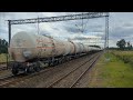 LTG Cargo ER20 010 and ER20 041 at Baisogala, 13:40 2025/08/05