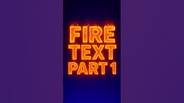 Creating Fire Text Animation in After Effects 🔥#aftereffects#firetext#textanimation#vfx#motiondesign