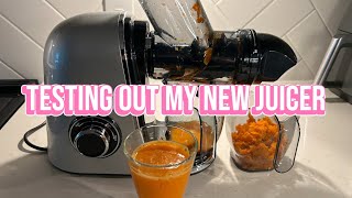 Testing Out My Cozii Cold Press Juicer