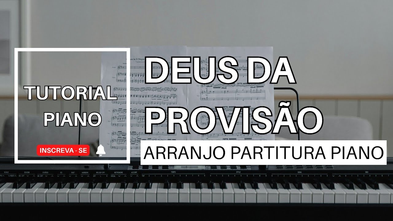 Deus Da Provisão - ICM - Versão Piano