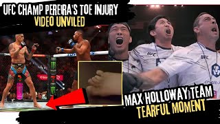 Alex Pereira's Toe Injury Video Unveiled , Ilia Topuria  didn’t like the BMF fight