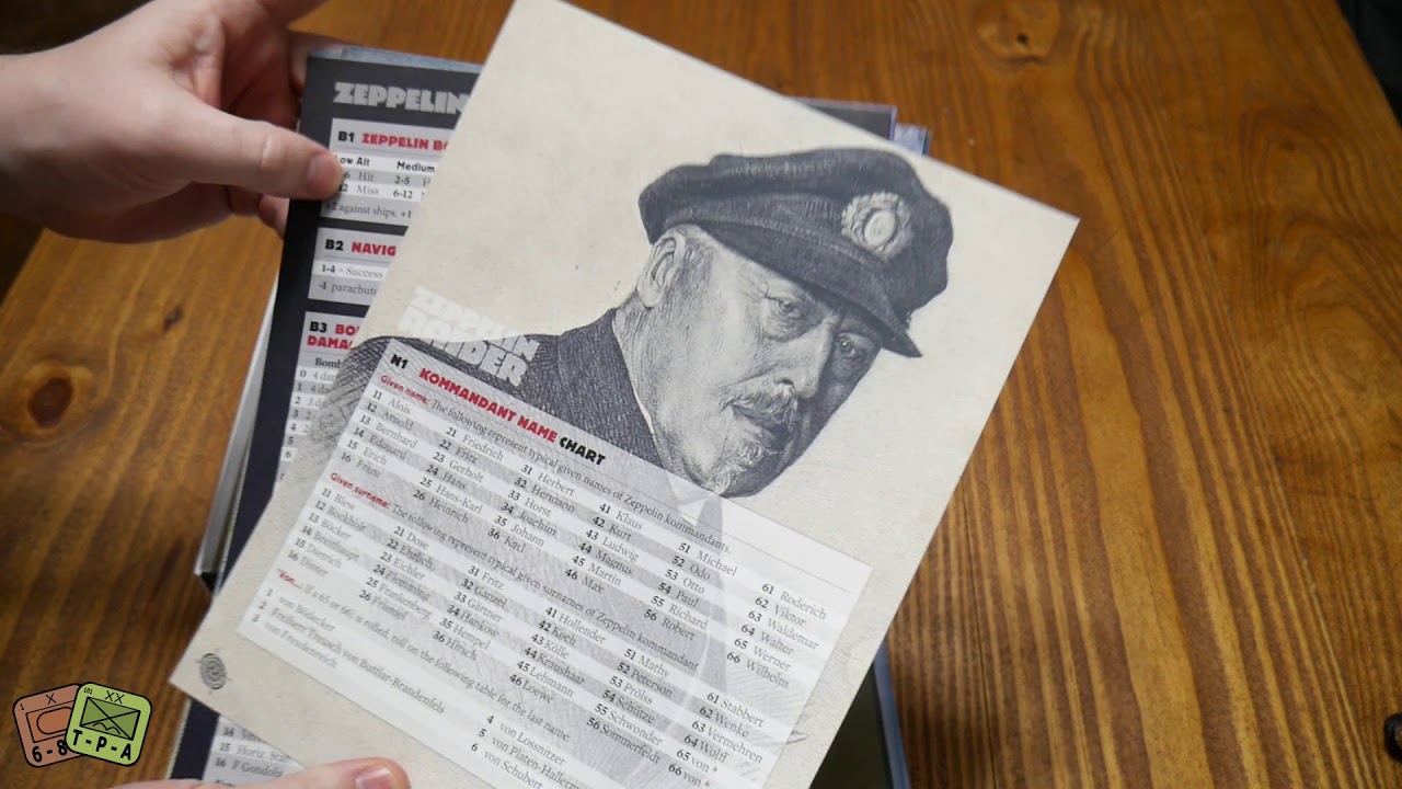 Unboxing Zeppelin Raider from Compass Games The Players' Aid YouTube