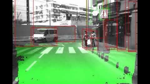 Uv disparity analysis in urban environments