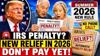 🚨 IRS Penalty Notice New Automatic Relief May Apply Without a Phone Call