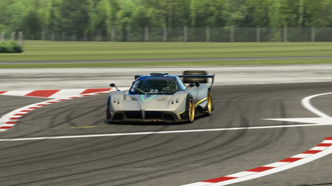 Top Gear Pagani Zonda R Powerlap recreated in Assetto Corsa YouTube