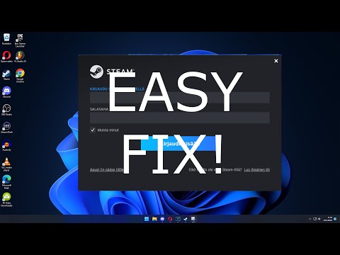 (EASY FIX!) How fix Login problems with the new steam UI (2022)