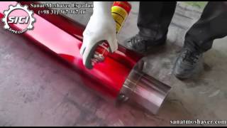 Liquid Penetrant Testing-Visible PT-Forged and machined Roller test